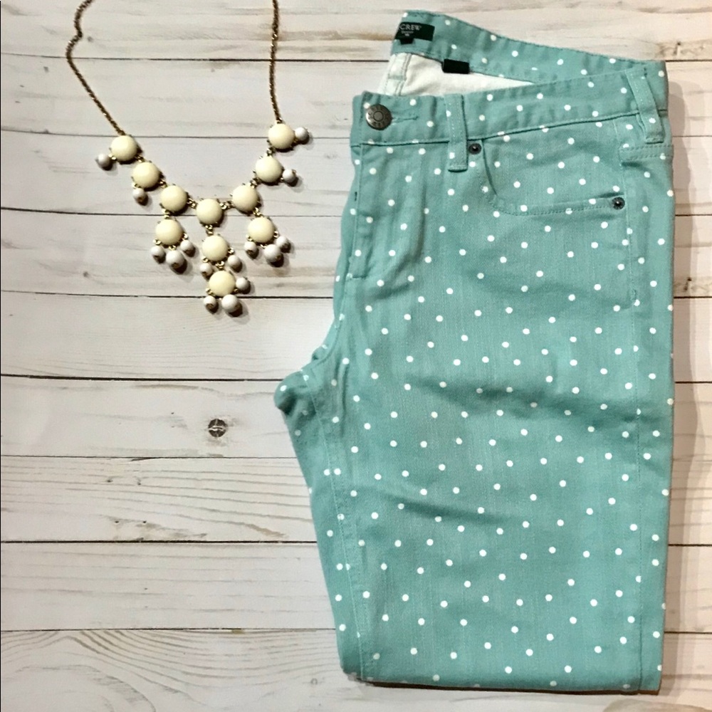 Polka dot pants